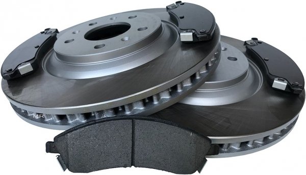 Klocki + tarcze hamulcowe przednie 323mm Cadillac CTS 2006-2007