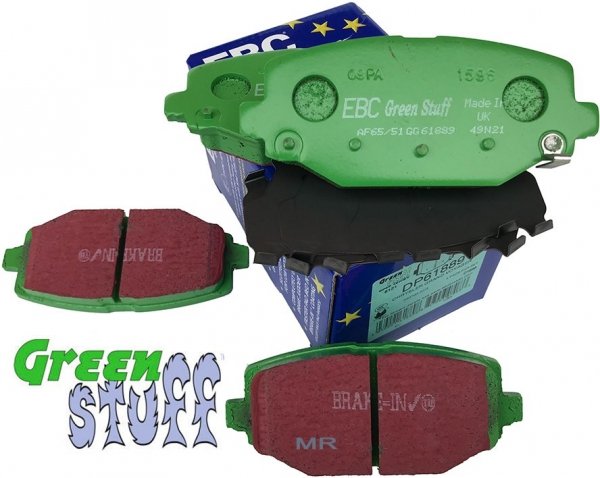 Klocki hamulcowe tylne EBC GreenStuff SUV Chrysler Voyager Town Country 2012-