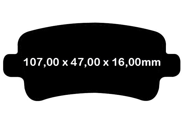 Tylne klocki + tarcze hamulcowe 315mm Chevrolet Impala 2014-