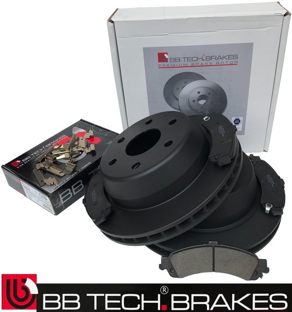 Tylne klocki + tarcze hamulcowe 330mm Chevrolet Silverado 1500 4X4 2003-2006
