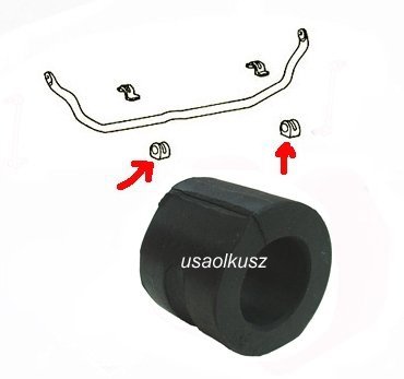 Guma stabilizatora przedniego Chrysler Sebring Convertible -2000
