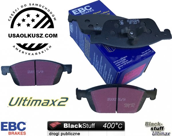 Klocki hamulcowe przednie EBC Ultimax2 Lincoln MKC 2015-2019