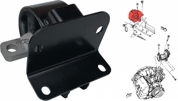Poduszka skrzyni biegów lewa Chrysler Voyager Town Country 2008-2010 4880383AA