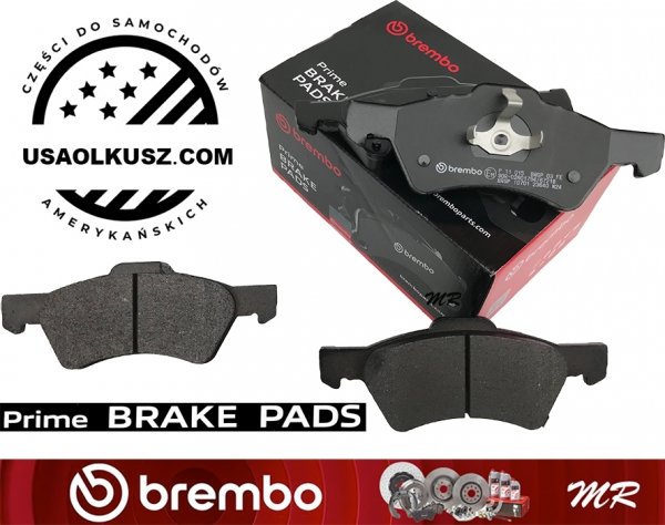 Przednie tarcze 281mm oraz klocki BREMBO Chrysler Voyager Town Country 2001-2007 tarcze tył