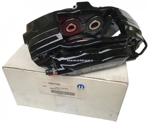 Zacisk hamulcowy prawy brembo czarny Jeep Grand Cherokee SRT 6,1 V8