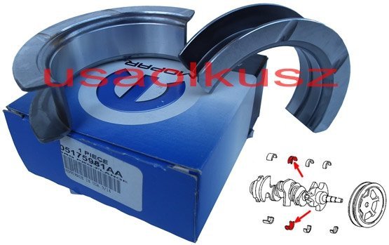 Panewka główna środkowa STD Eagle Vision 3,3 V6 1997