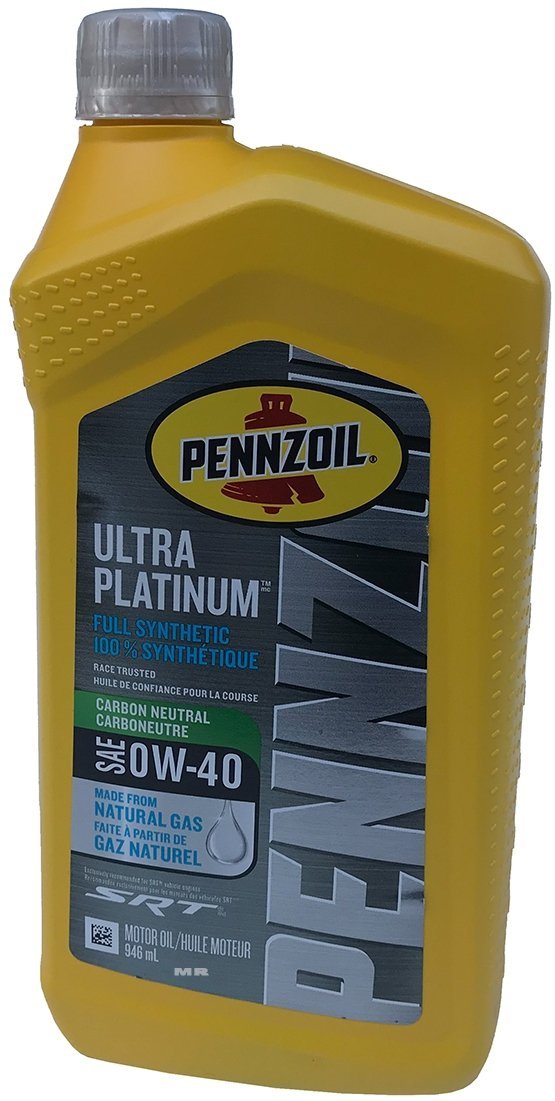 Olej PENNZOIL ULTRA 0W40 RAM 1500 TRX 6,2 V8 Supercharged