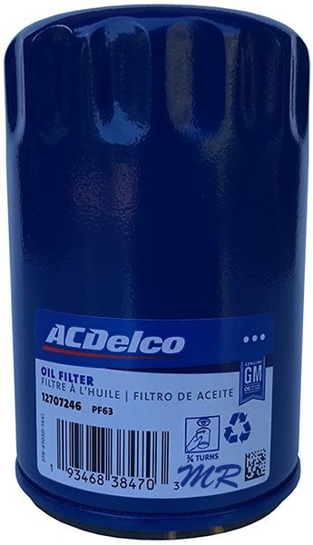 Filtr oleju silnika ACDelco PF63E Jeep Commander 3,7 V6 2009-