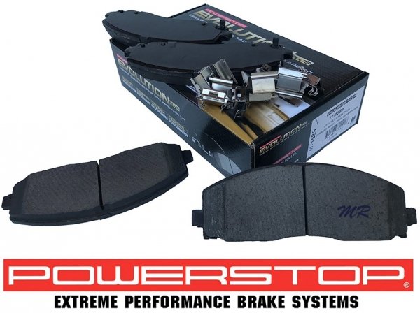 Klocki hamulcowe przednie POWERSTOP Z17 EVOLUTION PLUS Jeep Wrangler 2018-
