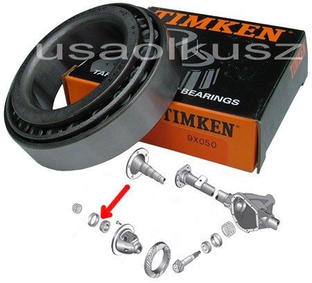 Łożysko kosza mechanizmu różnicowego mostu tył 8,8 Mercury Mountaineer -2005