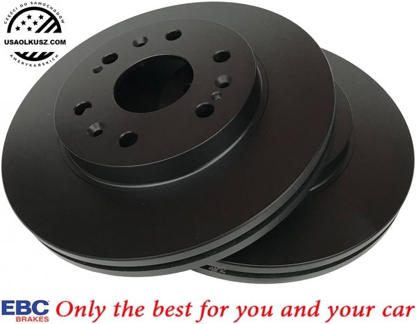 Przednie klocki YellowStuff + tarcze hamulcowe 330mm EBC seria PREMIUM GMC Yukon 2007-2008