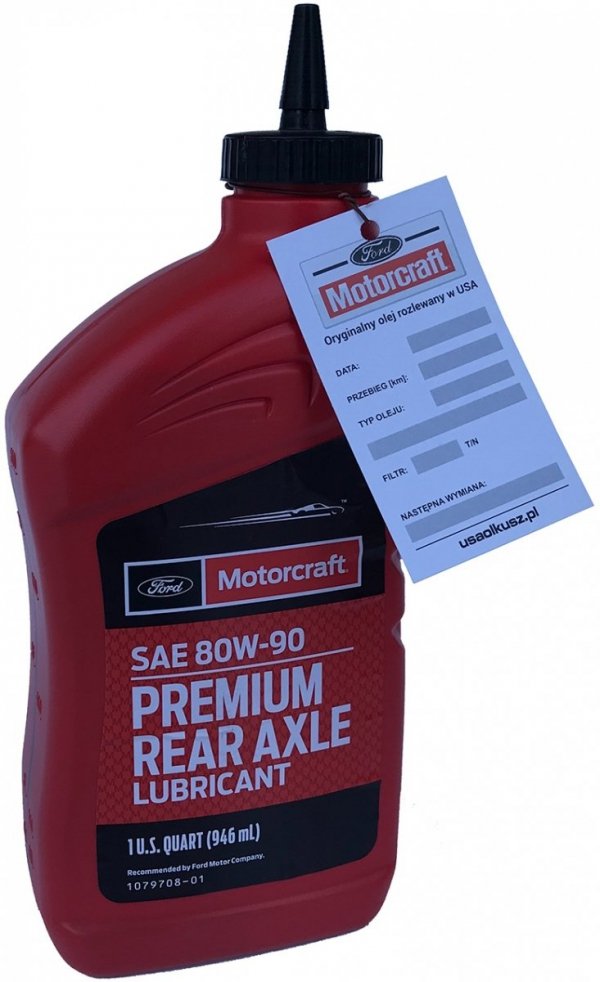 Olej tylnego mostu Motorcraft 80W-90 1l Ford Five Hundred