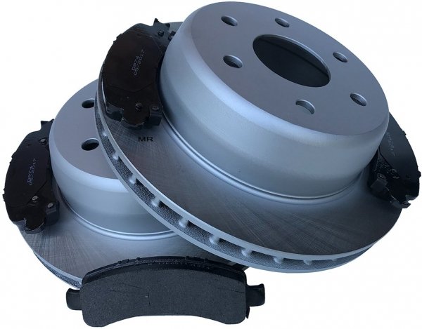 Tylne klocki + tarcze hamulcowe 330mm Chevrolet Express 1500 RWD 2003-
