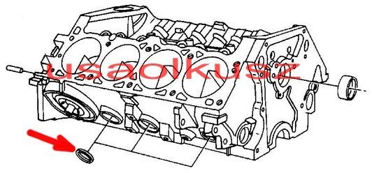 Brok zaślepka głowicy / bloku 31,75 mm Dodge Ram 5,2 / 5,9 V8