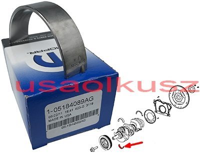 Panewka główna wału dolna -0,0036 Volkswagen Routan 3,6 V6