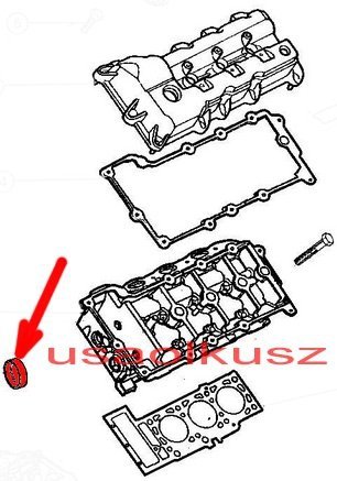 Brok zaślepka głowicy 31,75 mm Chrysler 300M