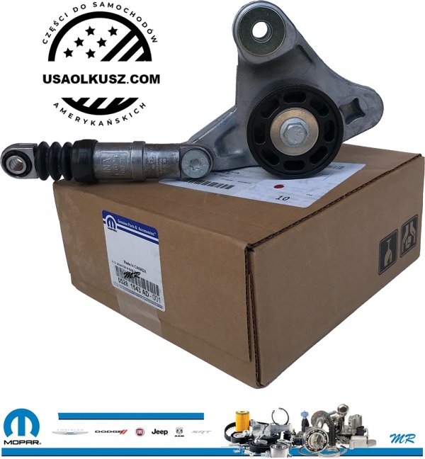 Napinacz tłumik drgań paska wielorowkowego MICRO osprzętu silnika RAM 1500 5,7 V8 eTorque 2019-2024