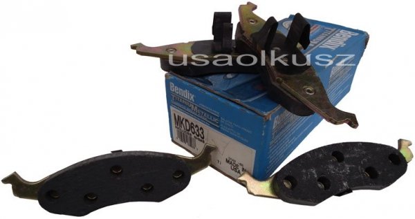 Klocki hamulcowe przednie Chrysler Dodge Plymouth Neon - 4 szpilki