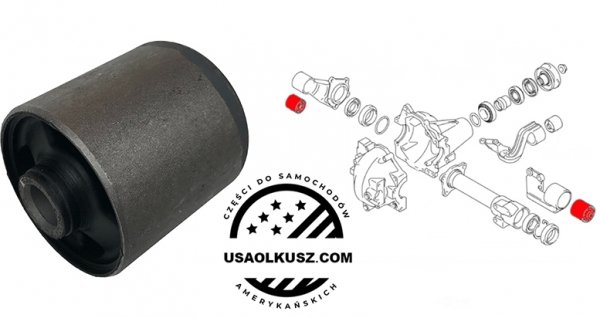 Tuleja mocowania przedniego mostu Suzuku Vitara 2000-2002