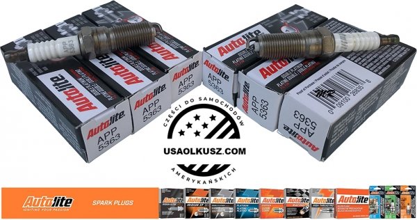 Kpl 6 szt PLATYNOWYCH Double Platinium świec zapłonowych Ford Mustang 3,7 V6