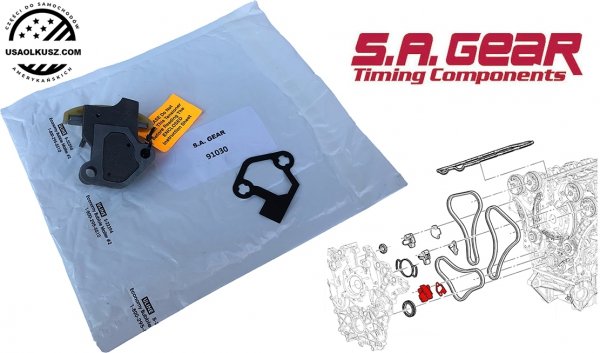 Napinacz centralnego łańcucha rozrządu Pontiac G6 3,6 V6 2007-2009