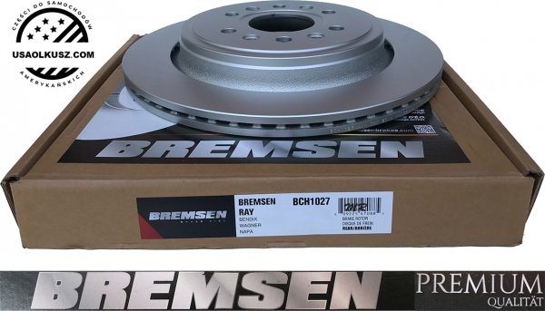 Klocki + tarcze hamulcowe tylne 375mm RAM 1500 DT 2019- piasty 6 szpilek