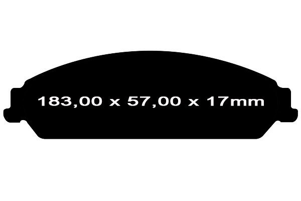 Przednie klocki Ultimax2 + tarcze hamulcowe 345mm PREMIUM seria GD Dodge Challenger