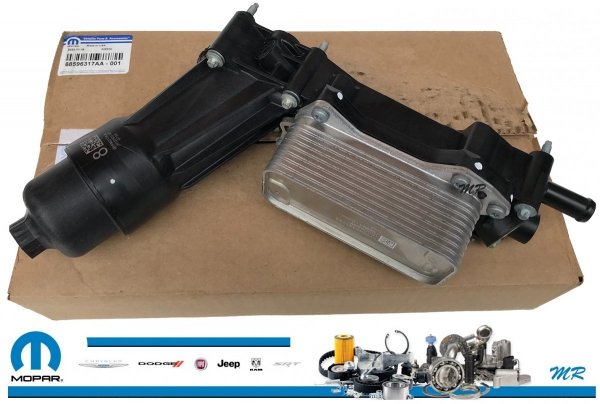 Obudowa filtra oleju z chłodnicą MOPAR Lancia Thema 3,6 V6 2014-