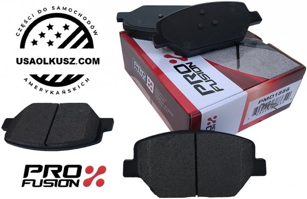 Klocki hamulcowe przednie do tarcz 321mm Chevrolet Camaro 2016-