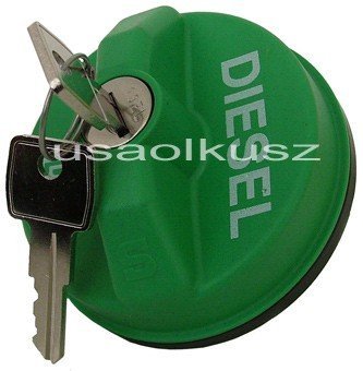 Korek wlewu paliwa z kluczykiem ON Dodge RAM Diesel