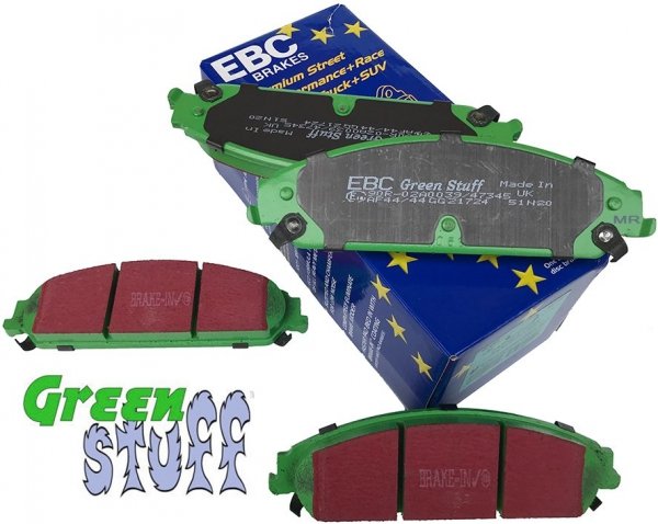Klocki hamulcowe przednie EBC GreenStuff Dodge Caliber SRT 2,4 Turbo