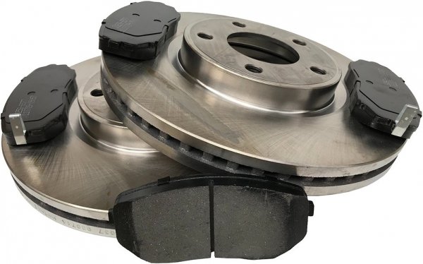 Przednie klocki + tarcze hamulcowe 296mm Ford Edge FWD 2007-2009