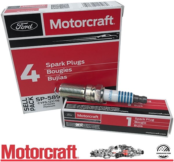 Świece zapłonowe MOTORCRAFT SP520 Ford F-150 V6 2011-