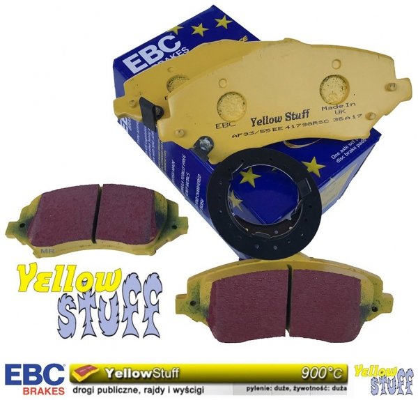 Klocki hamulcowe przednie EBC YELLOWSTUFF Jeep Liberty 2008- 