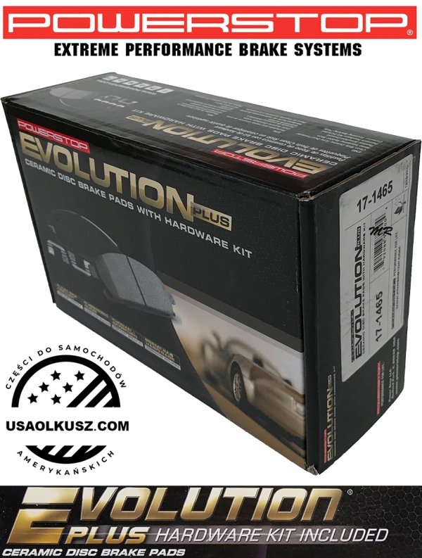 Klocki hamulcowe tylne POWERSTOP Z17 EVOLUTION PLUS Ford Mustang 2005-2014