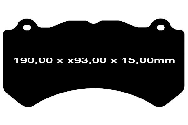 Przednie klocki DBA Xtreme Performance + tarcze hamulcowe DBA 5000 T3 Dodge Challenger SRT Hellcat Demon -2020