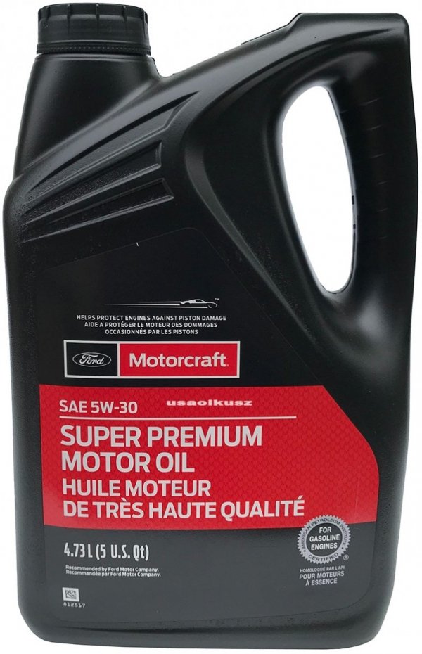 Oryginalny filtr 22x15mm oraz syntetyczny olej silnikowy Motorcraft 5W30 Ford Explorer 4,0 / 5,0