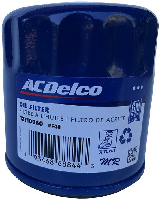 Filtr + olej silnikowy ACDelco Gold Synthetic Blend 5W30 API SP GF-6 Chevrolet Colorado 5,3 V8