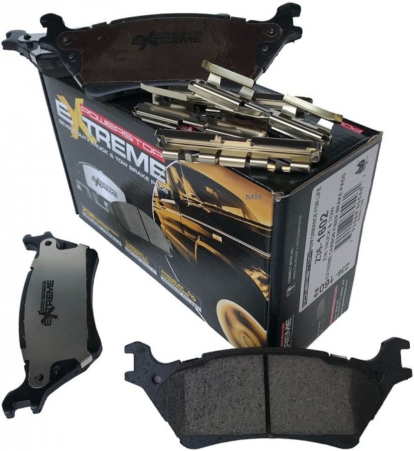 Klocki hamulcowe tylne - manualny hamulec postojowy POWERSTOP Z36 Ford F-150 2012-