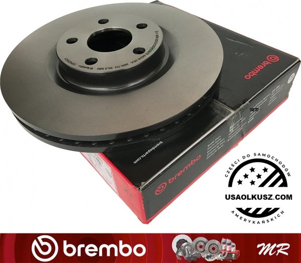 Tarcza hamulcowa przednia brembo 316mm Ford Edge FWD 2015-2020