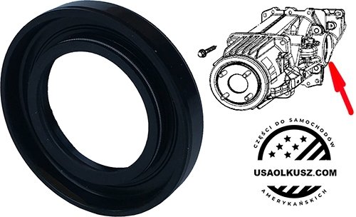 Uszczelniacz półosi tylnego mostu Dodge Caliber AWD