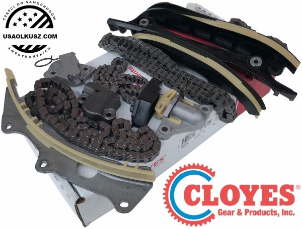 Zestaw rozrządu silnika napinacze prowadnice łańcuchy Jeep Grand Cherokee 3,6 V6 -2015