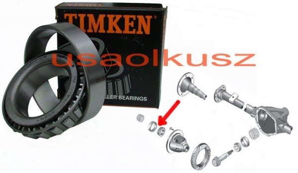 Łożysko kosza mechanizmu różnicowego mostu tył 8,25 / 210MM Dodge Dakota 1987-