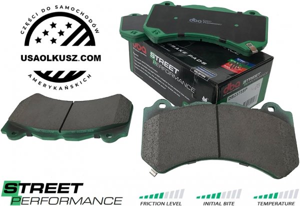 Klocki hamulcowe przednie DBA Street Performance Dodge Challenger SRT Hellcat 2015-