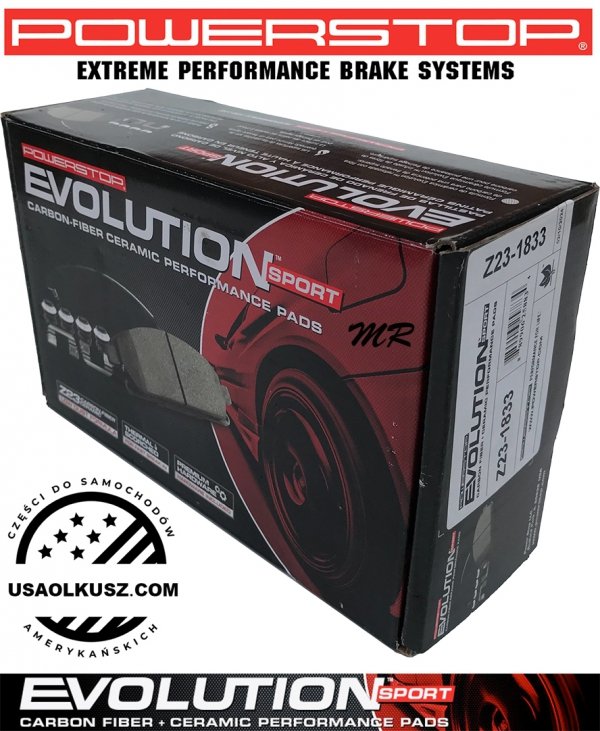 Klocki hamulcowe tylne POWERSTOP Z23 EVOLUTION SPORT Ford Escape 2017-
