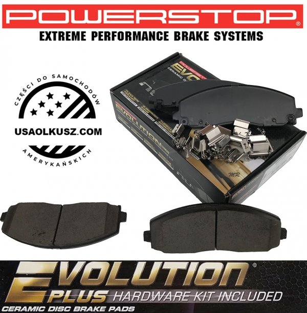 Klocki hamulcowe przednie POWERSTOP Z17 EVOLUTION PLUS Jeep Gladiator JT