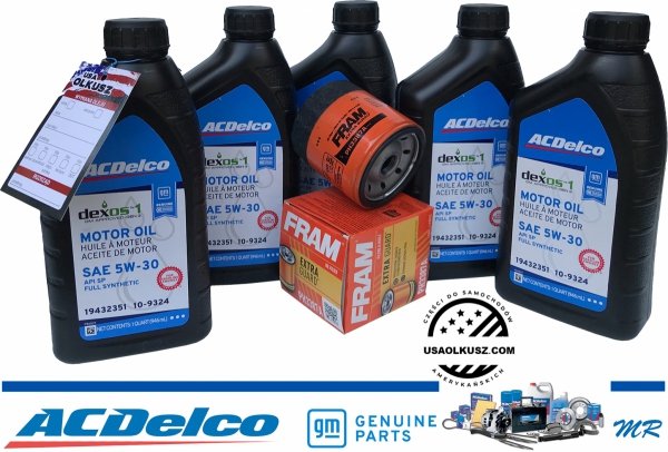Filtr olej silnikowy 5W30 Dexos1 Gen3 Full Synthetic API SP ACDelco Pontiac Bonneville 3,8 V6