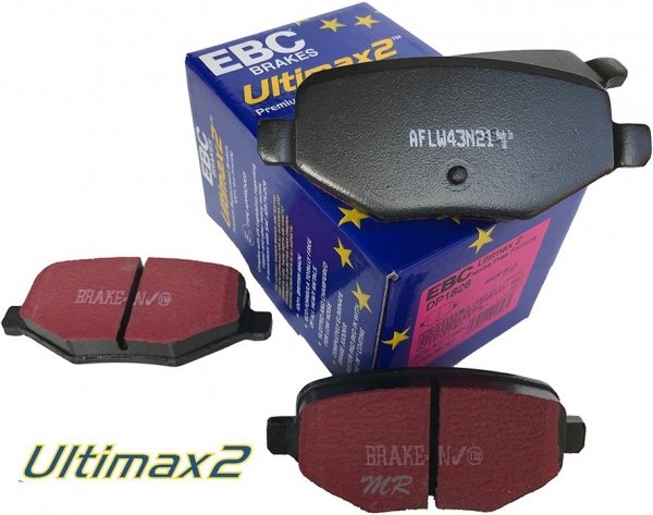 Tylne klocki hamulcowe do tarcz 330mm EBC Ultimax2 Lincoln MKS 2009-2016