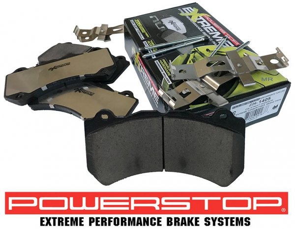 Przednie klocki Z26 + tarcze hamulcowe 390mm POWERSTOP  Dodge Charger SRT Hellcat