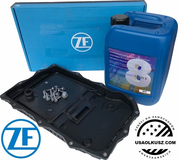 Filtr oraz olej skrzyni 8 Speed ZF 8HP70 8HP75 Jeep Grand Cherokee 2014-